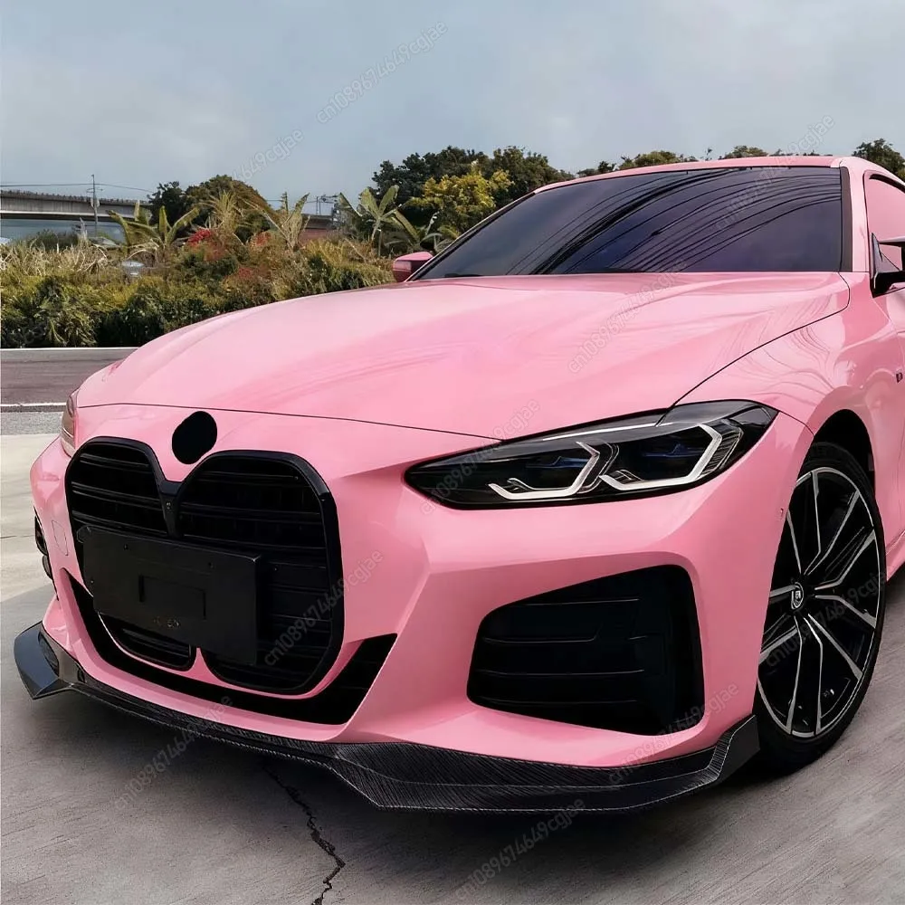 المصد الأمامي شواء شبكة الكلى السوداء اكسسوارات السيارات ACC لسيارات BMW 4 Series G22 G23 M-Sport 420i 430i 435i M440i 420d 2020-2025