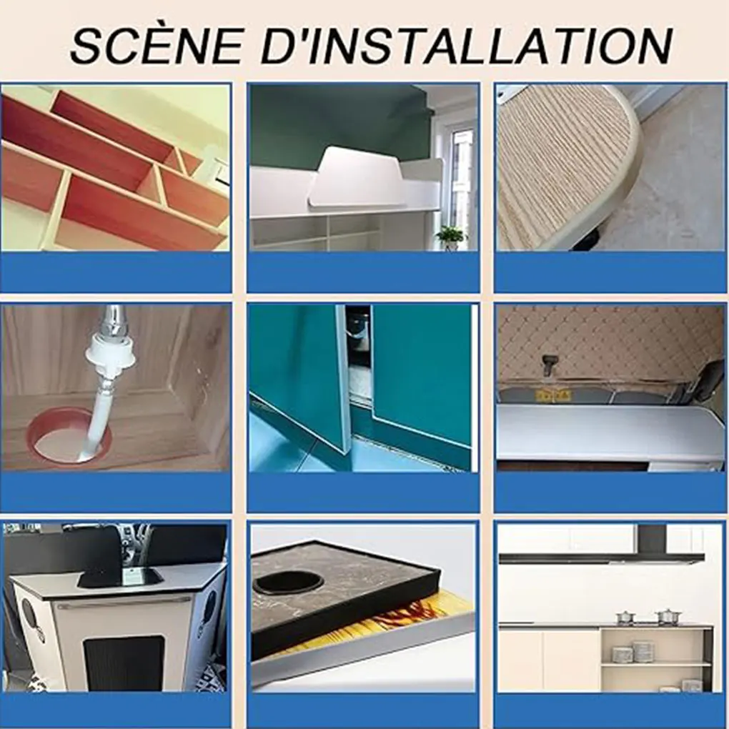 ยางขอบรูปตัวยูติดตั้งง่ายช่วยปกป้องเฟอร์นิเจอร์ใช้งานได้หลากหลายเรียบง่าย