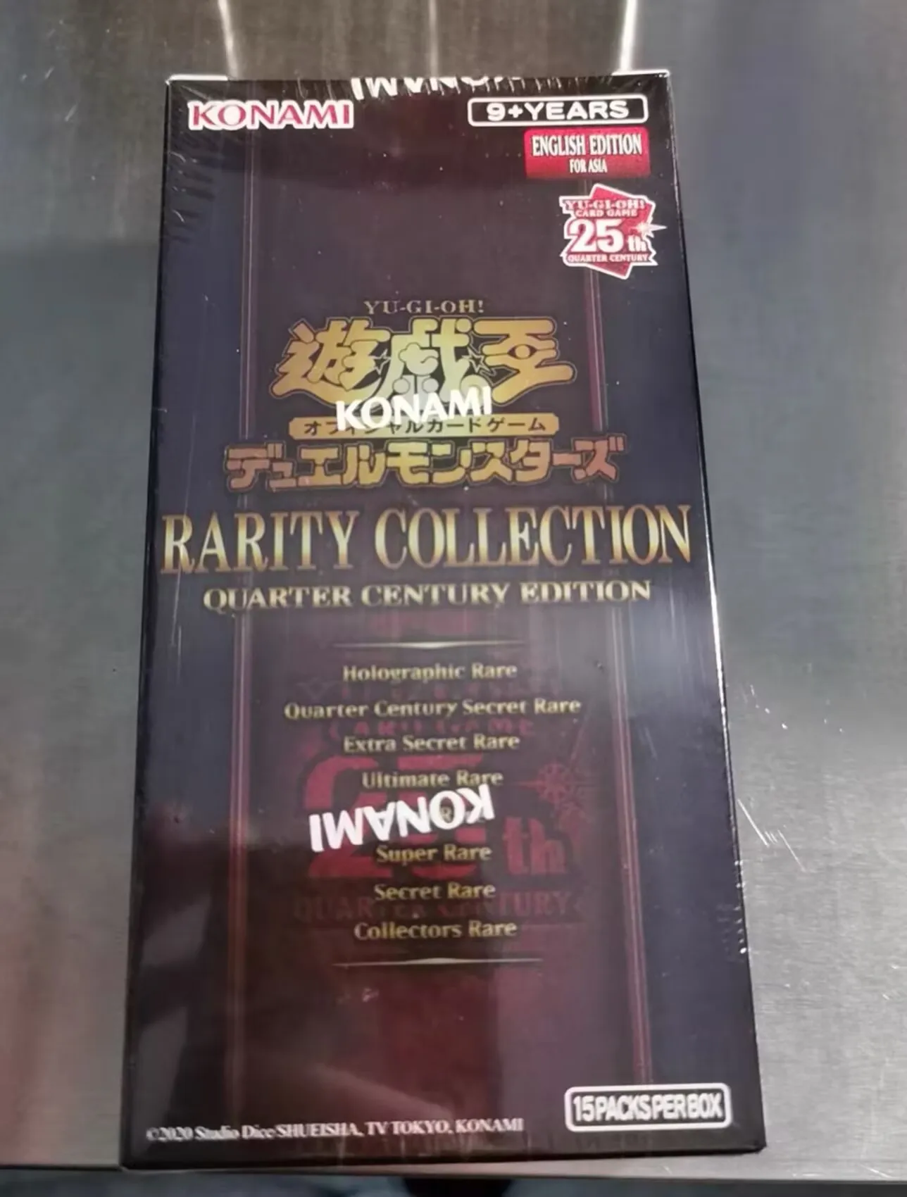 

Duel Monsters Yugioh Rarity Collection Quarter Century Edition RC04 Asian English Sealed Booster Box