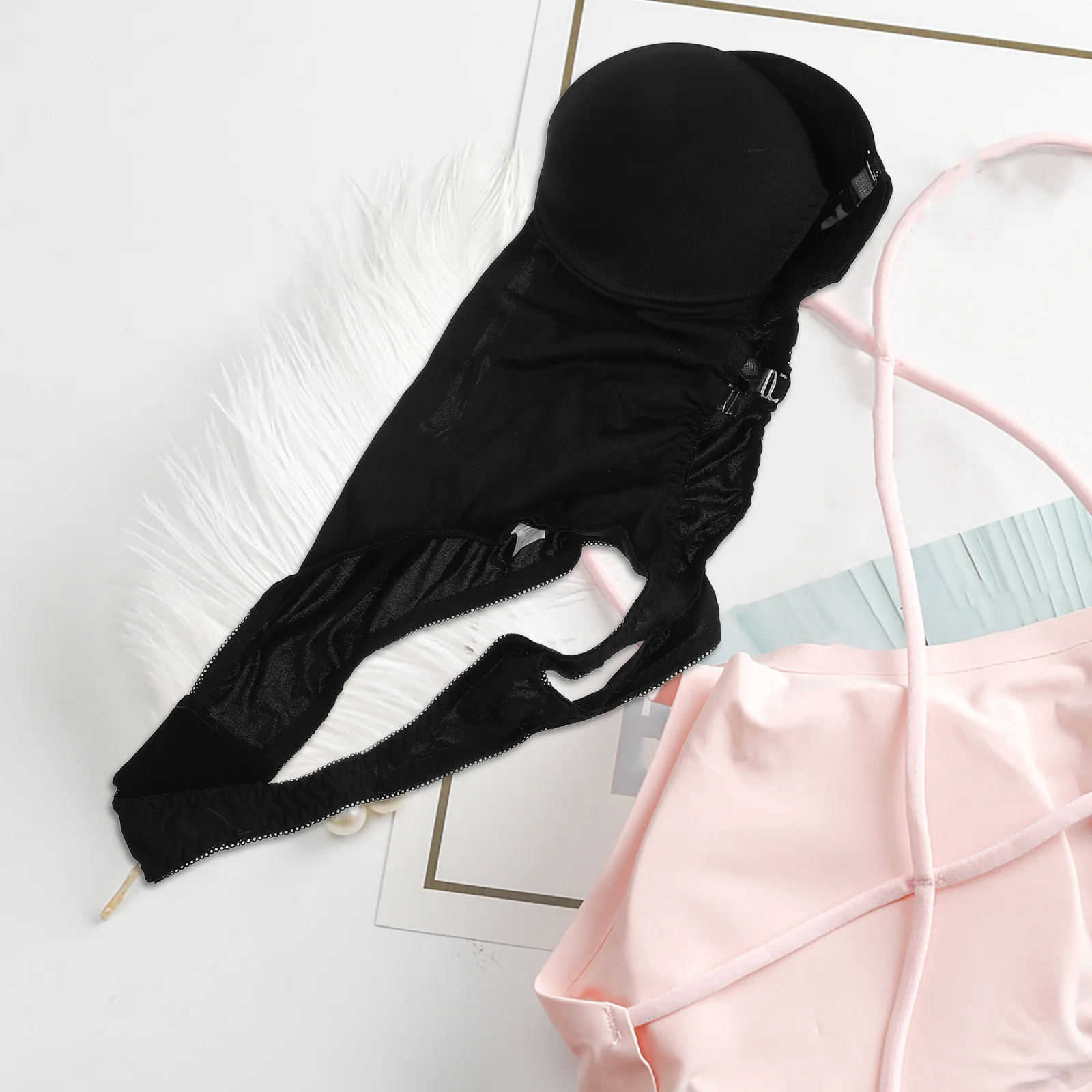 

Women'S Bustier Black S Size Premium Waist Trainer Smooth Breathable Corset For Instant Slimming Women Bustier Figure