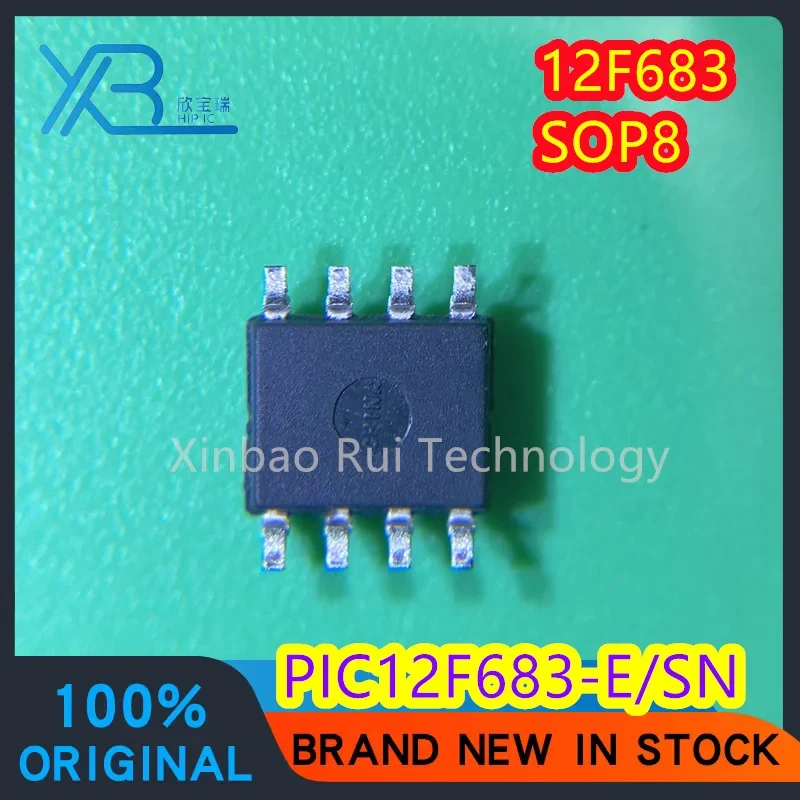 (5/10 piezas) PIC12F683-E/SN piezas marca 12F683 12F683E/SN SOP-8 microcontrolador IC 100% electrónica nueva y original