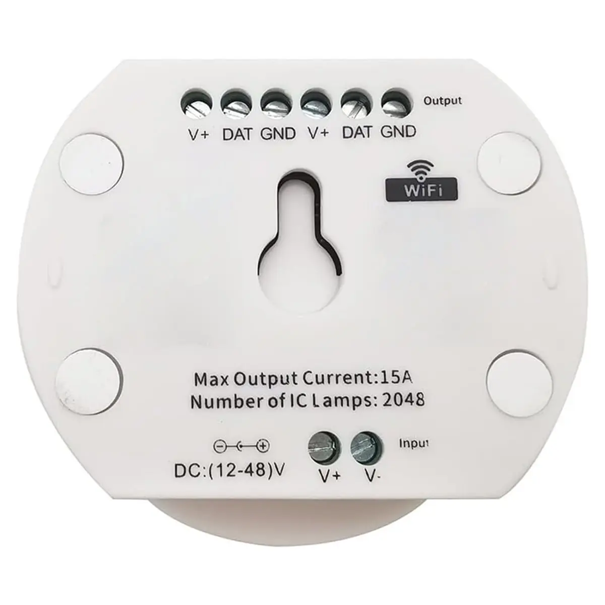 (A99Z] Smart LED Controller for Dc 12V 24V 48V RGB WS2811 WS2812B Addressable Magic LED Strip Light WiFi for Bluetooth