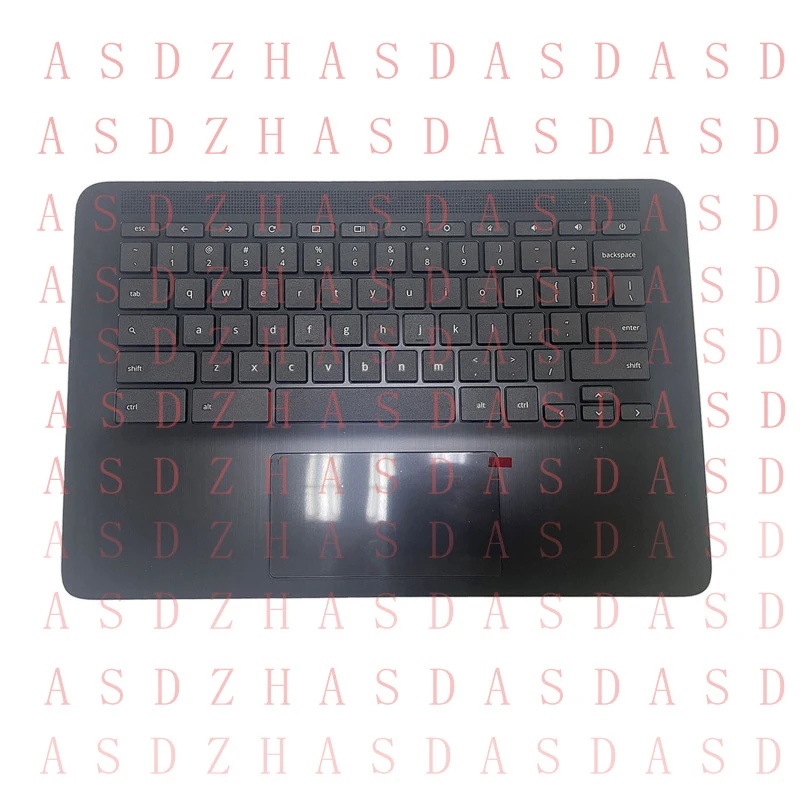 

Черный верхний корпус с подставкой для рук и клавиатурой-тачпадом M47207-001 для HP Chromebook 14 G7