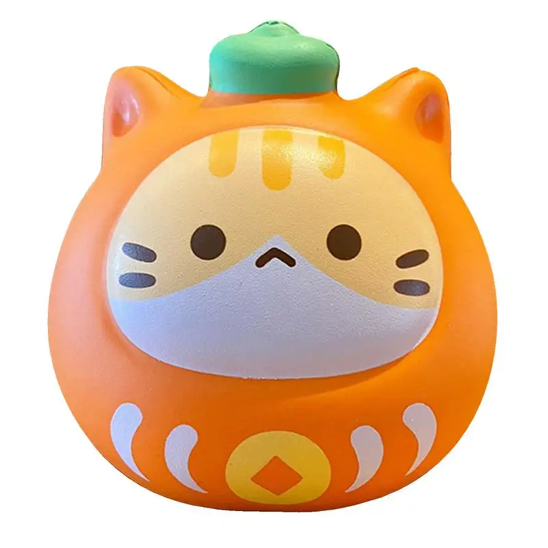 

Soft Squeeze Toys Fidget Pinch Figurine Toy With Cartoon Cat Design Elastic Slow Rebound Kawaii Soft Squeeze Toys For Boys Girls