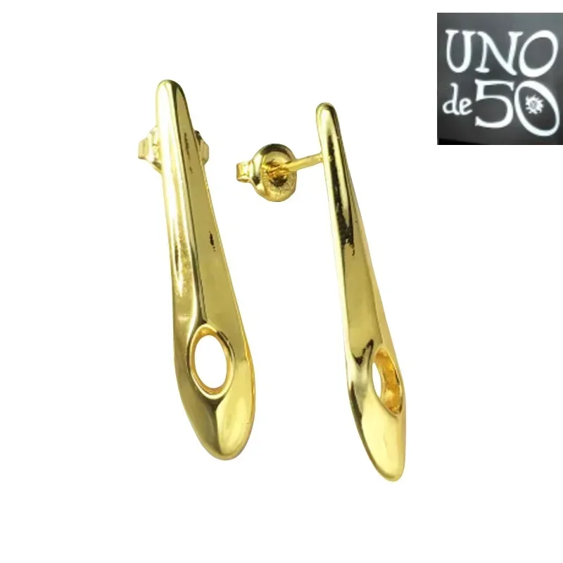 

2024 Selling Exquisite High Quality UNO DE 50 Fashion Classic 925 Earrings Jewelry Romantic Holiday Gift