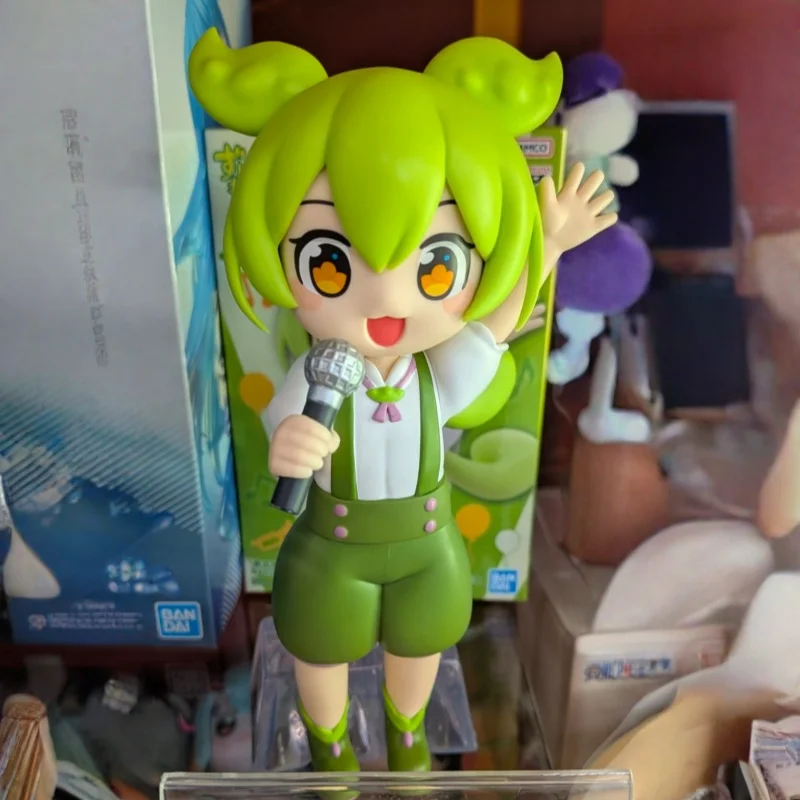 

In Stock Original Bandai Tohoku Zunko Zundamon 19cm Anime Action Figures Model Collections Desktop Decoration Toy Birthday Gift