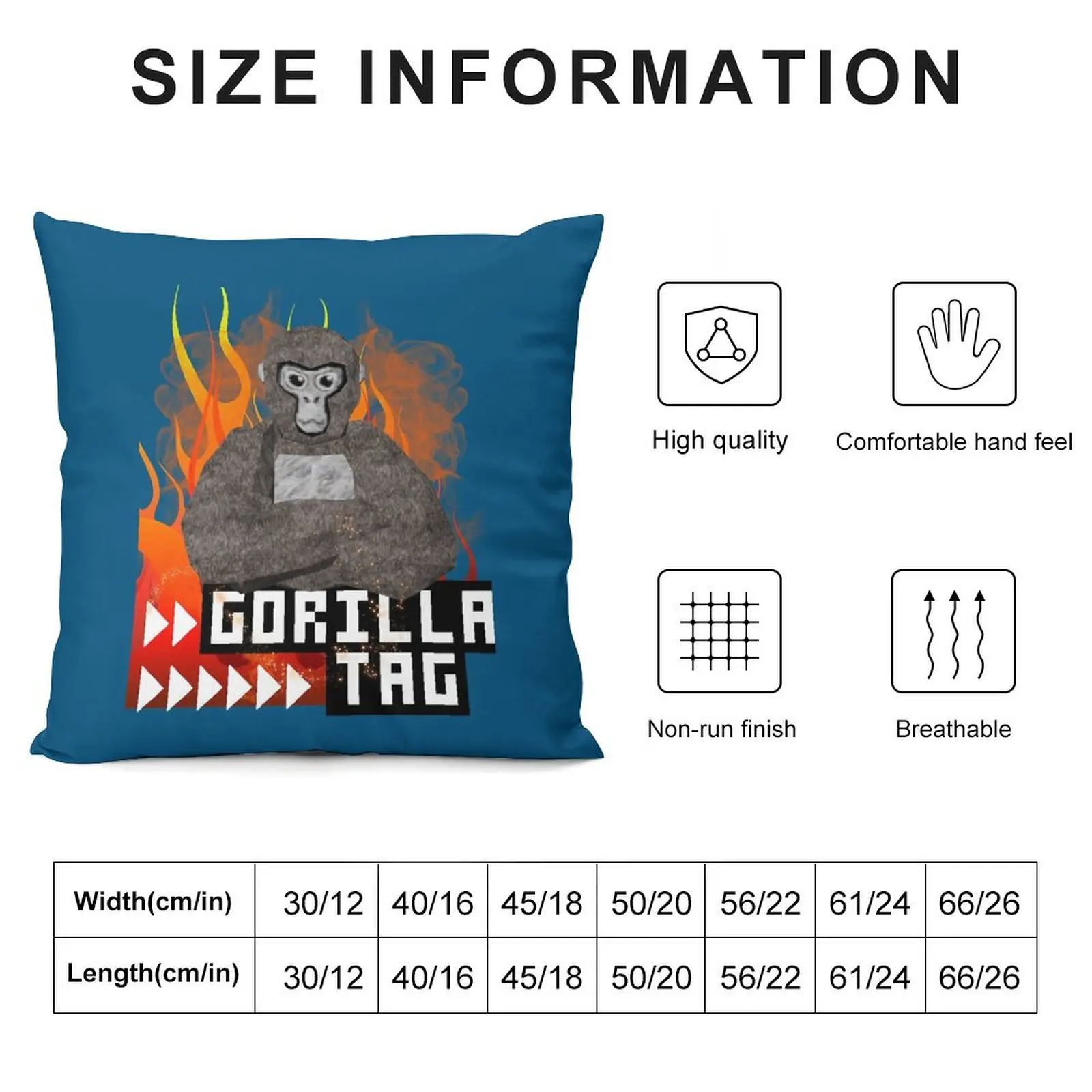 Gorilla Tag - Gorilla Tag Pfp Maker Classic Throw Pillow Decorative Cushion pillow