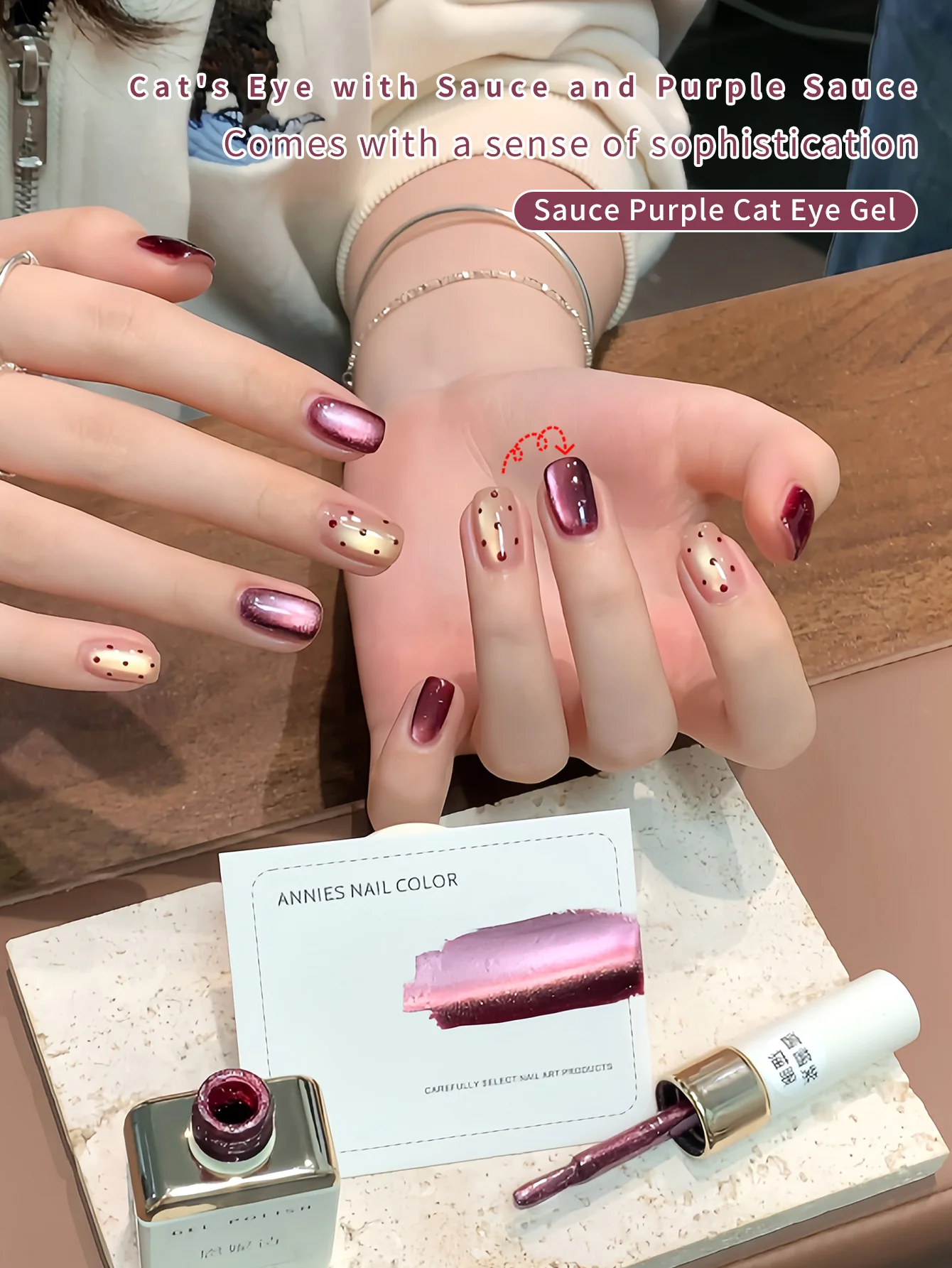 Gel Polish Purple R…