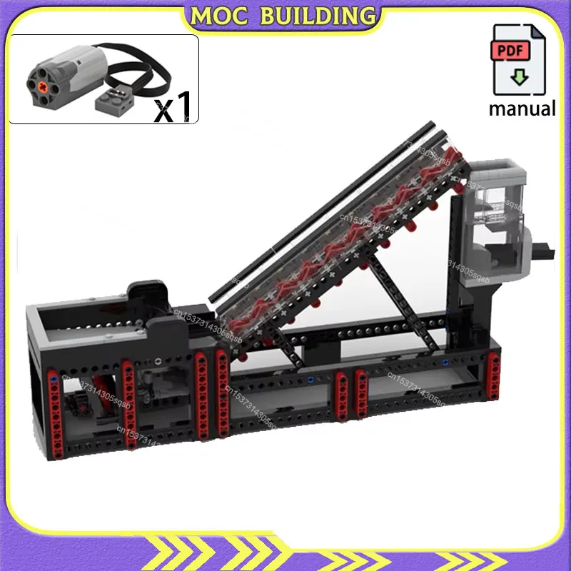 Technical GBC Framed Stepper GBC Module MOCBuilding Blocks Technology Bricks Great Ball Contraption Conveyor Toys Gifts