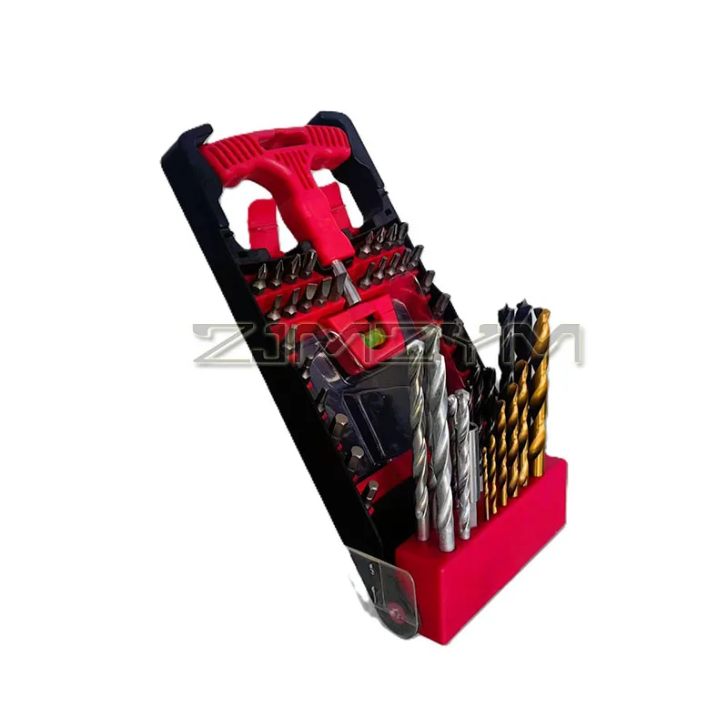 50Pcs Twist Drill Bit Strong Magnetic Core Screwdriver Bit Impact Extended Driver Socket Set For Metal Iron Wood Drilling Hole