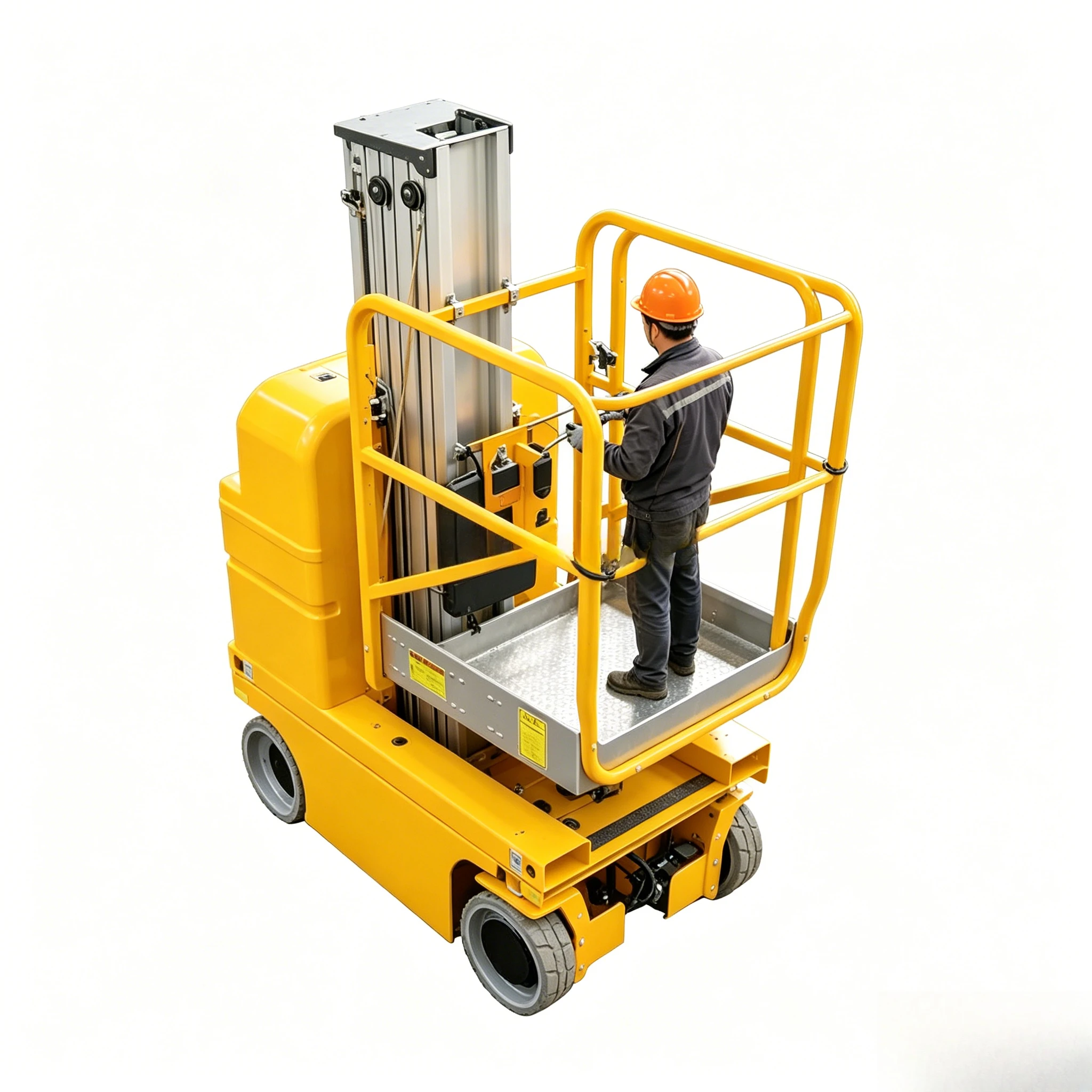 Indoor Warehouse 6m 8m 10m 12mSelf Driven Aluminum Alloy Hydraulic Lift Aerial Work Platform Cleaning Building Window Customized