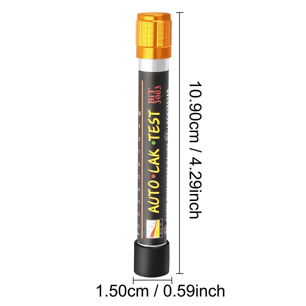 Penna per test dello spessore del rivestimento per auto Tester portatile per lo spessore della vernice Tester per rivestimento Misuratore