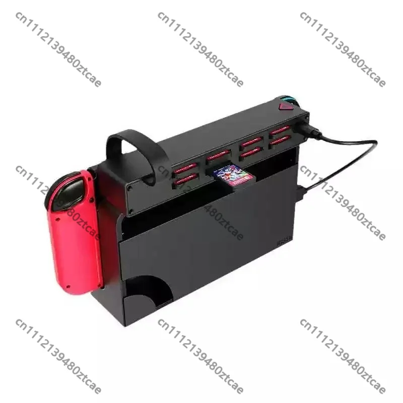 Wireless Remote Multi‑Slot Game Cartridge Switcher Expansion Dock For NS Switch Game Console DIY Accessory