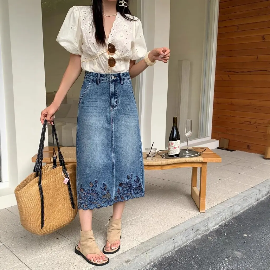 

Summer Skirt Women's Fashion Half Skirt Girls' Spring Autumn Mini Skirt Clothing Accessory