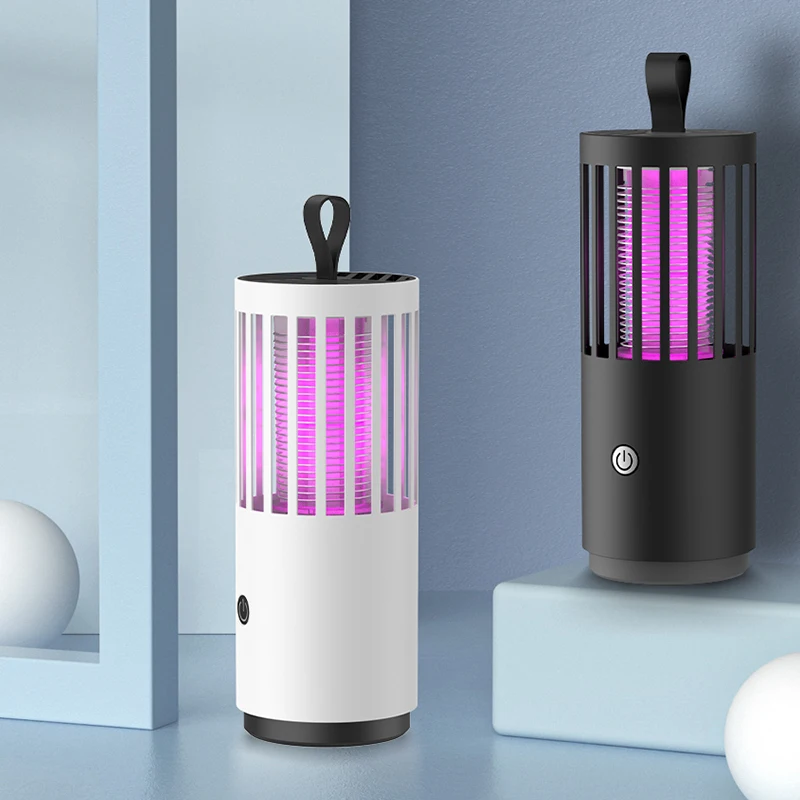 Lámpara Mata Mosquitos con Sistema de Nebulización Solar y Bombilla Repelente de Mosquitos para el Hogar