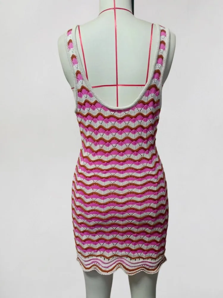 مثير قطع الحياكة ملابس السباحة التستر صوفية تونك فساتين 2026 الصيف شاطئ فستان قصير بيكيني التستر ملابس للنساء