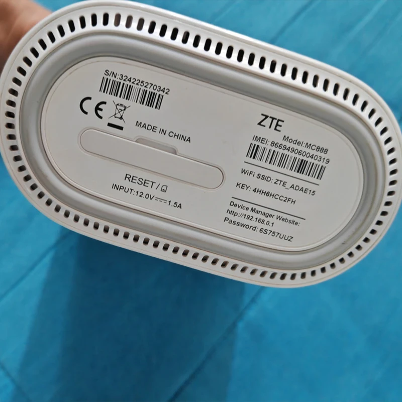 جديد ZTE 5G WiFi 6 AX3600 Home CPE MC888 SDX62 ثنائي النطاق راوتر لاسلكي 5G NR NSA/SA 4G LTE CAT19 بطاقة Sim موزع إنترنت واي فاي مودم