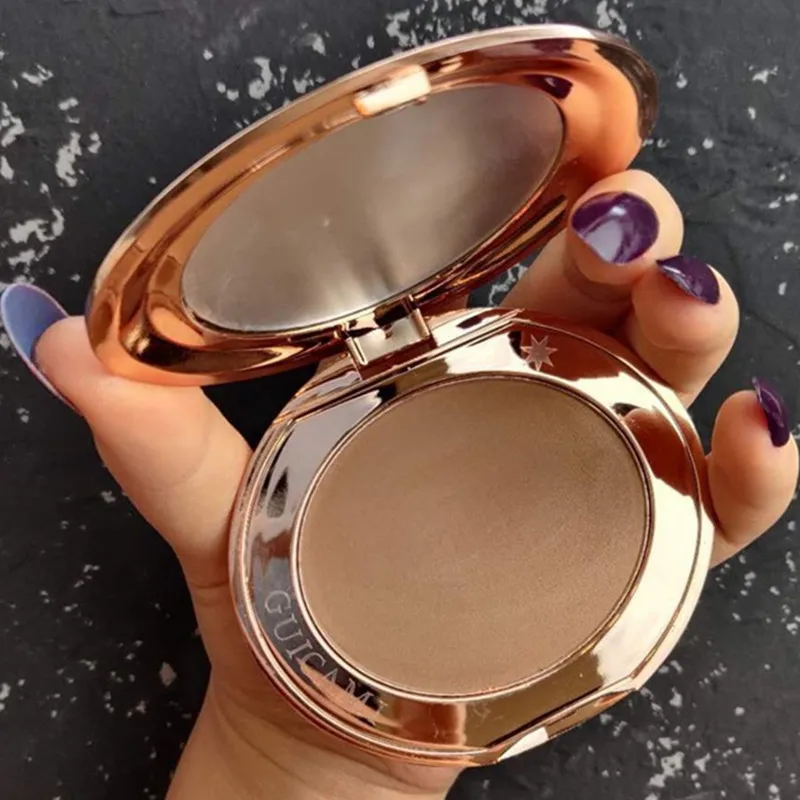 8g Contour Palette with Mirror Shadow Bronzer Powder Three-Dimensional Nose Shadow Repair Facial Concealer Cosmetic Makeup