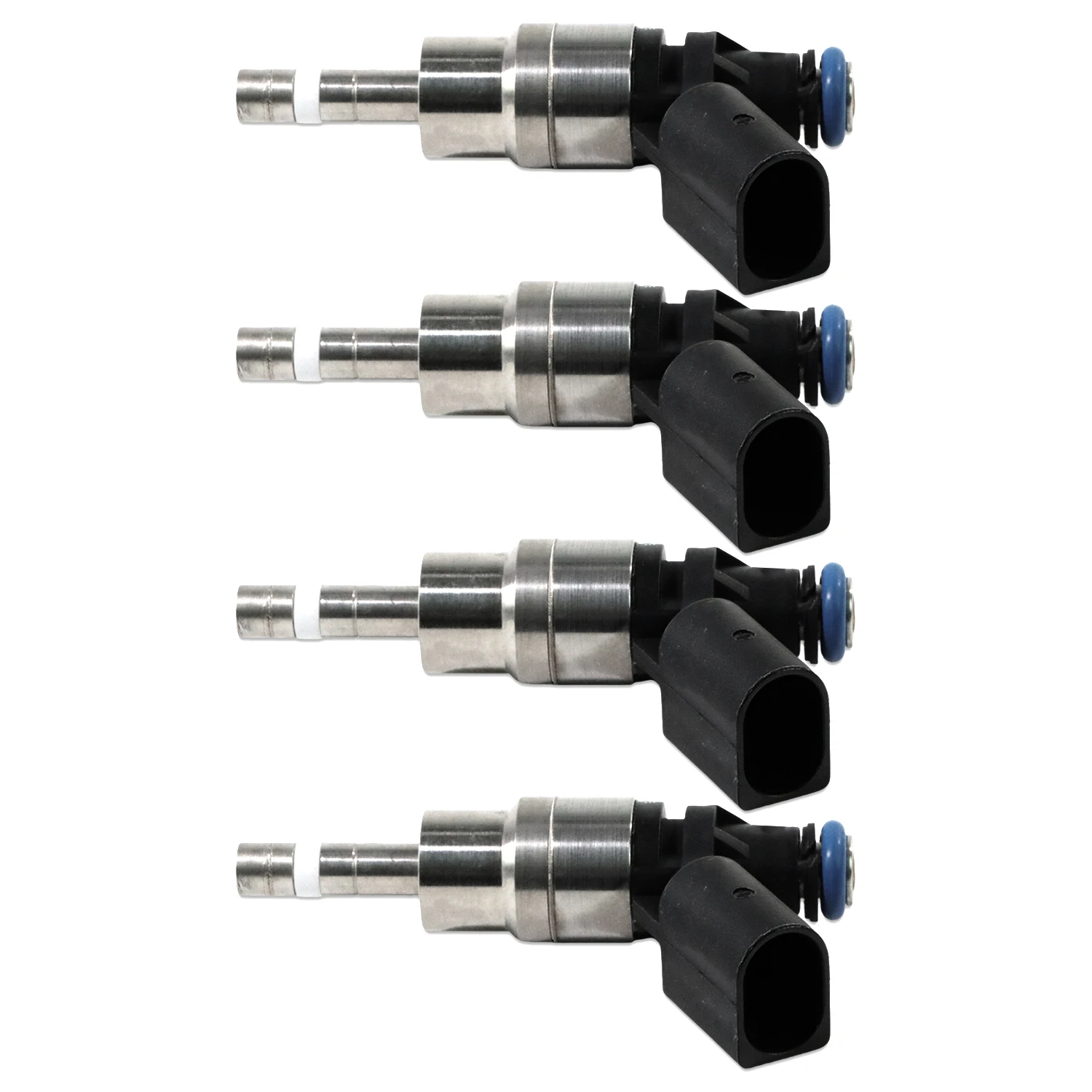 4pcs Fuel Injectors For 2005-2009 Audi A3 A4 TT VW Passat Jetta GTI EOS 2.0L I4 06F906036A 0261500020 06F906036G