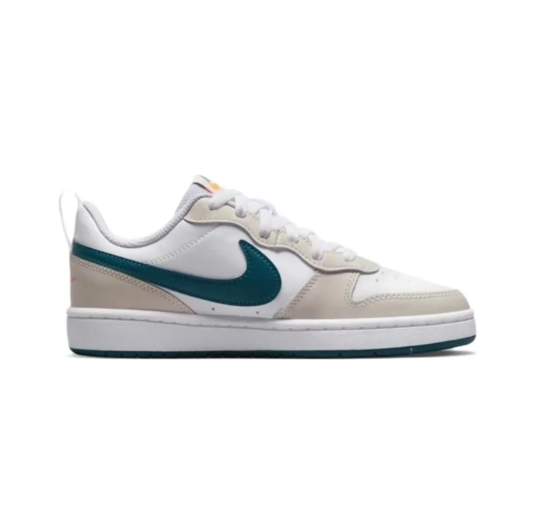 Nike Court Borough Low2 Youth Trendy Nike Shoes Casual Women's Shoes Anti slip and Durable Children's Board Shoes