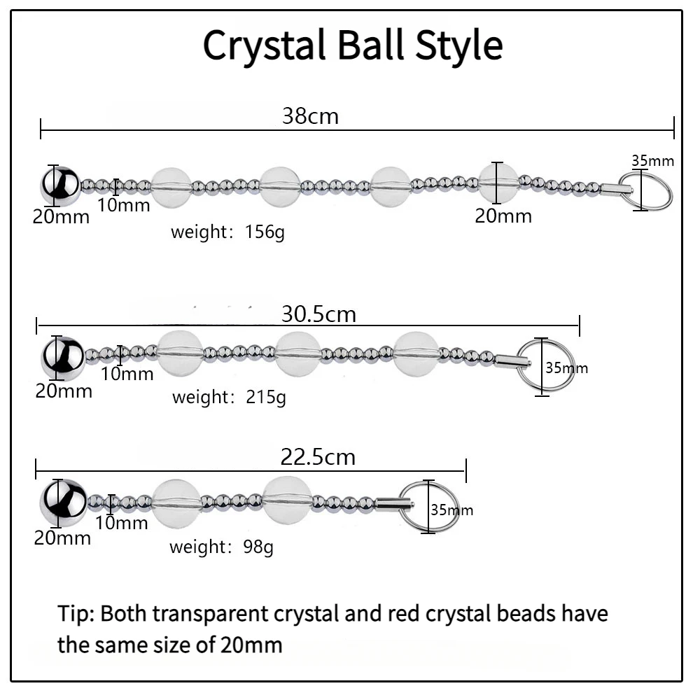 男性と女性のための肛門プラグボール,金属,クリスタルディルド,緊縛,刺激装置,大人のおもちゃ,前立腺刺激,20mm