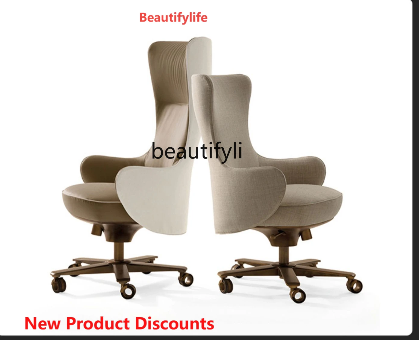 

Легкое роскошное кресло для руководителя, компьютерное кресло из натуральной кожи, офисное учебное подъемное кресло для руководителя