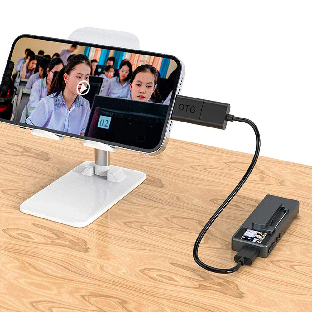 ボディカメラ-1080p-ポータブル小型パーソナルカムコーダー-屋外用ビデオレコーダー-仕事、講義、会議、インタビュー用