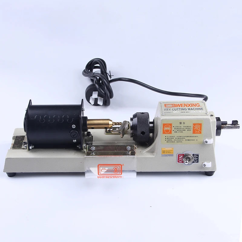 220V/50Hz Wenxing 423-A Tubular Key Duplicator Machine Locksmih Key Duplicating Machine Tube Key Cutting Machine