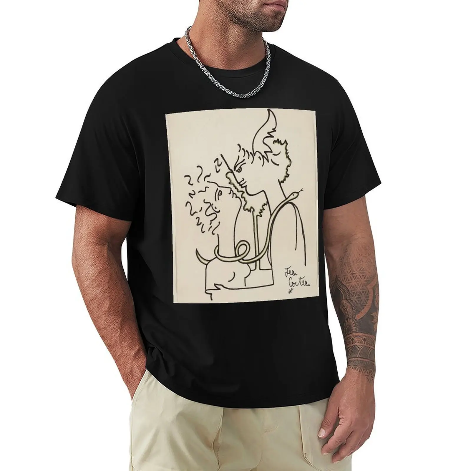 

jean cocteau artwork jean cocteau painting jean cocteau T-Shirt T-shirts man hippie clothes custom t-shirts mens fashion
