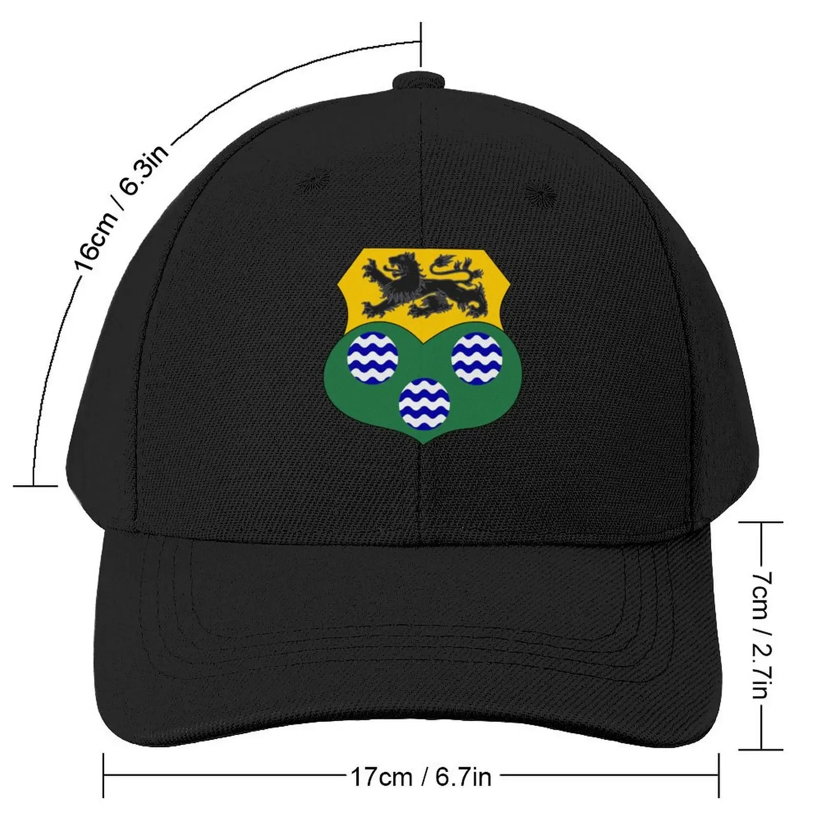 Coat of Arms of County Leitrim, Ireland Baseball Cap Hat Man Luxury Luxury Brand For Men Women's