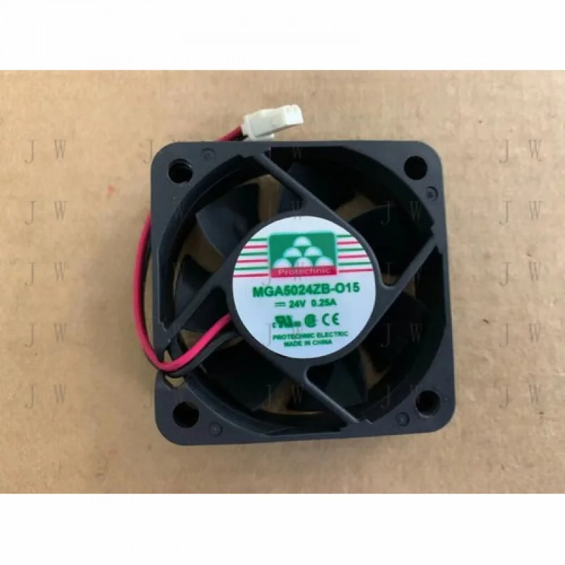 

DDJ 1PC FOR MGA5024ZB-O15 5015 5CM 24V 0.25A 2-wire inverter cooling fan