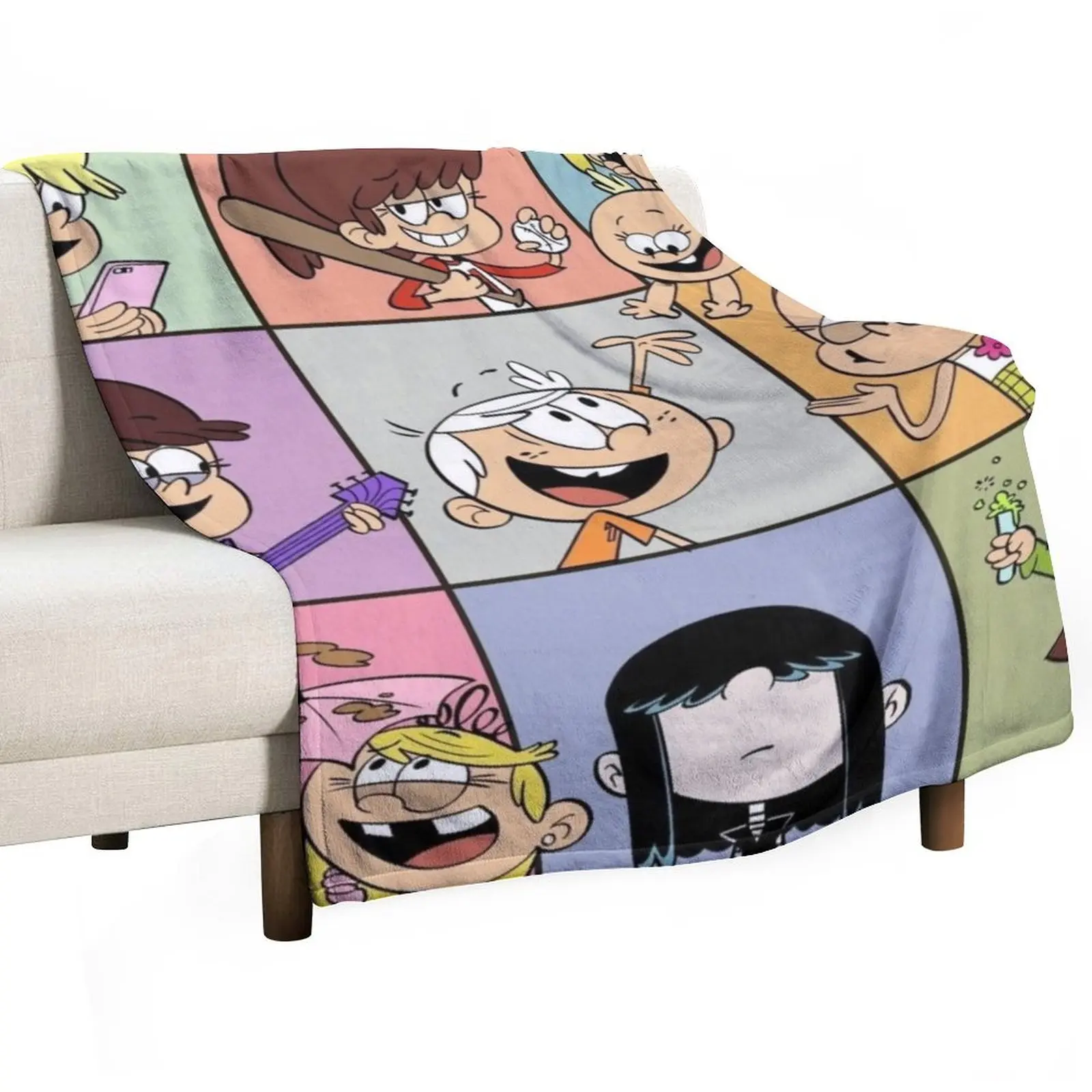 The Loud House - Manta suave para exteriores, para pícnic, playa, camping