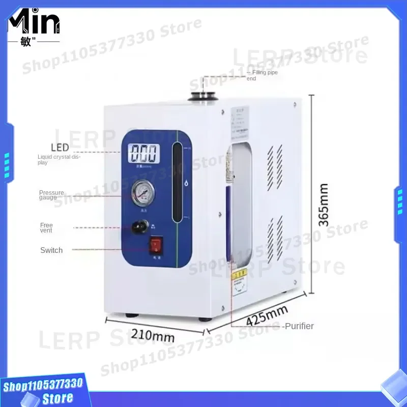 NEW LCN-300 / LCN-500 Nitrogen Generator Purifier for Chromatograph 220V 0-300ml/min 0-500ml/min