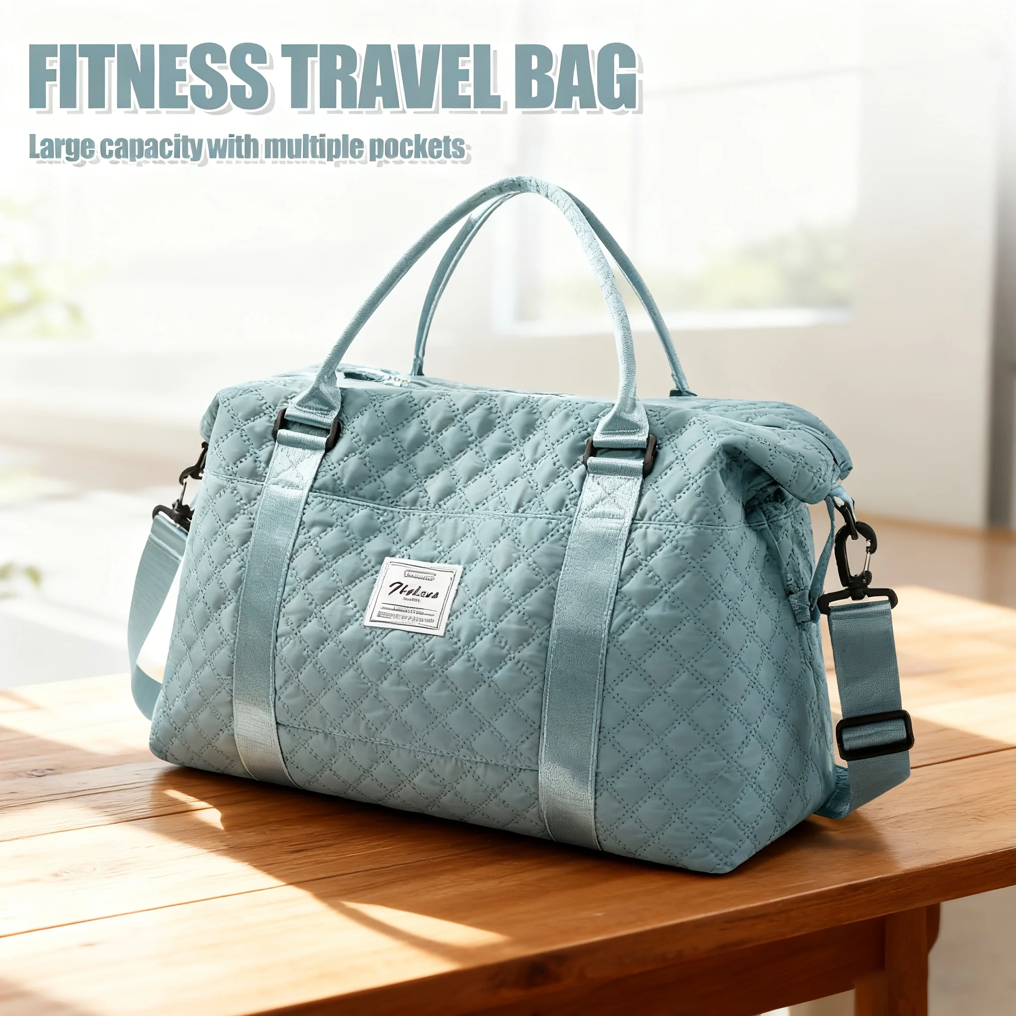 Suitcases Luggage Bag Cabin Travel Bag，Sports Fitness Bags Package,  Weekend Short-Term Seaside Vacation Bag，Dry-Wet Separation