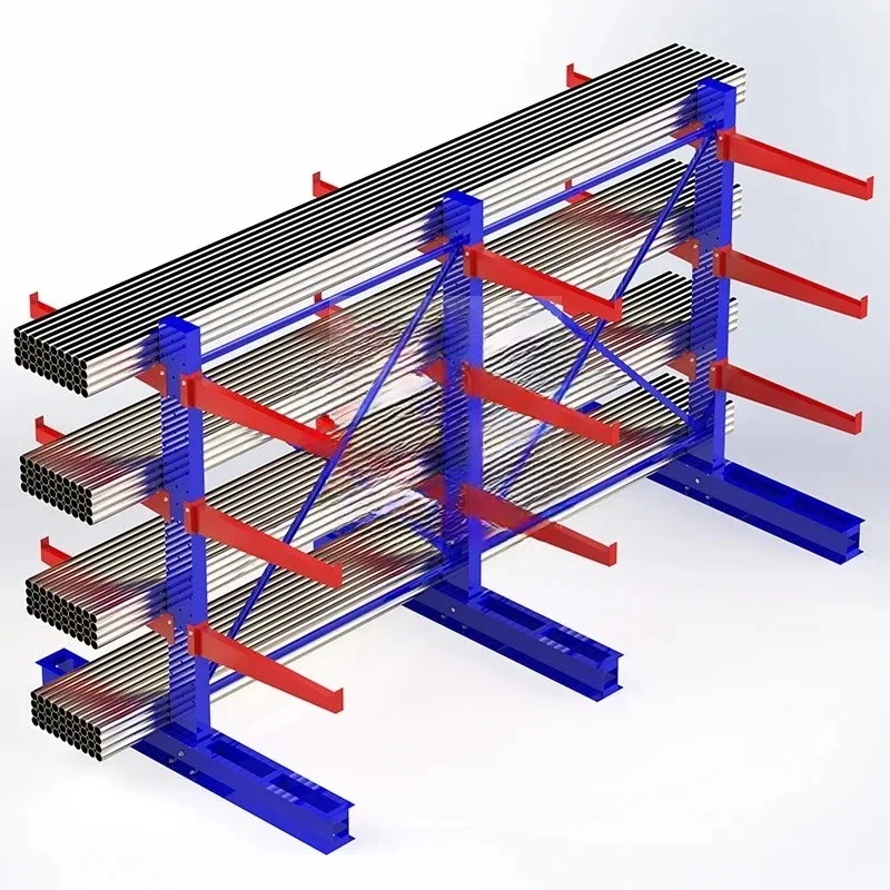 Industrial Warehouse Storage Solutions China Cantilever Shelving System for Storage Racks and Shelving