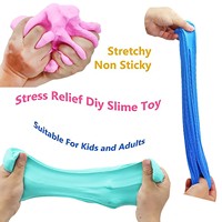 70ml Chocolate Cookies Butter Slime Kit With Scented Slime Soft Fluffy Putty Diy Plasticine Birthday Gift Toys For Party Favors