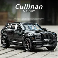 1:36 Rolls Royce Cullinan High Simulation Diecast Metal Alloy Model car Sound Light Pull Back Collection Kids Toy Gifts