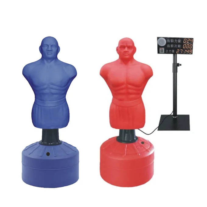 

Digital Smart Training Silicone Punching Bag Dummy Bob Human Body Slam Man Boxing Dummy