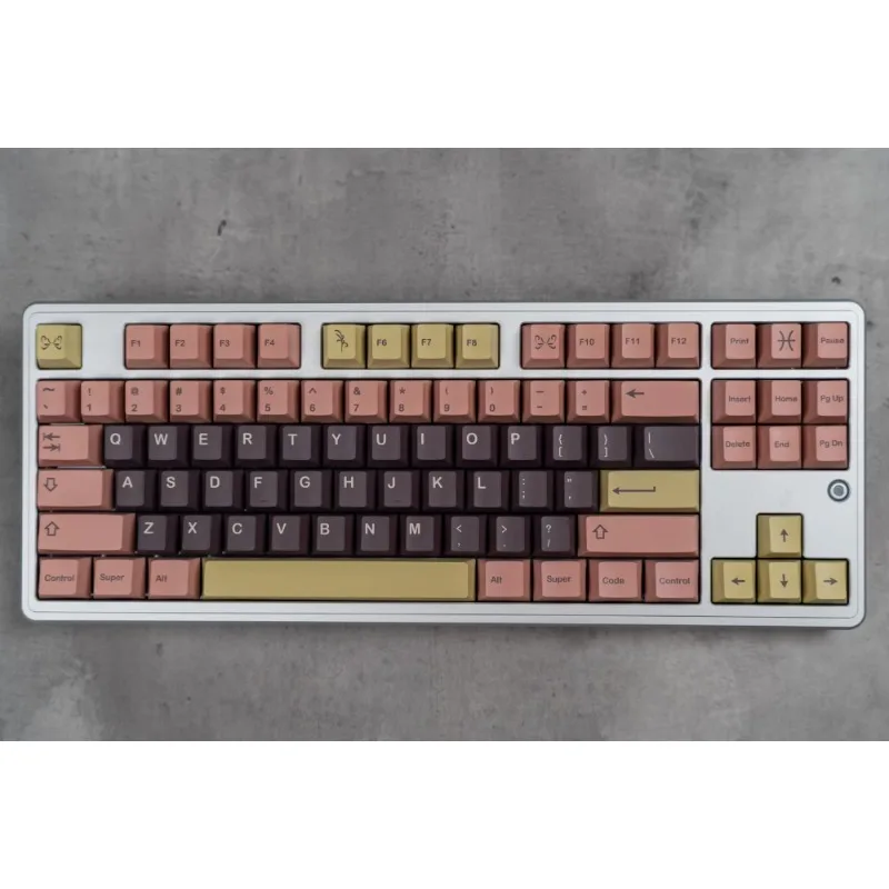 Piscis morandi tema keycap pbt sublimação de calor personalizado original fábrica altamente personalizado keycap eixo magnético