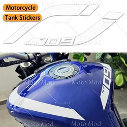 For MT09 Tank Sticker Fuel Tank Decals Accessories Waterproof For MT-09 MT 09 MT-09SP FZ09 FZ 09 FZ-09 2014-2021