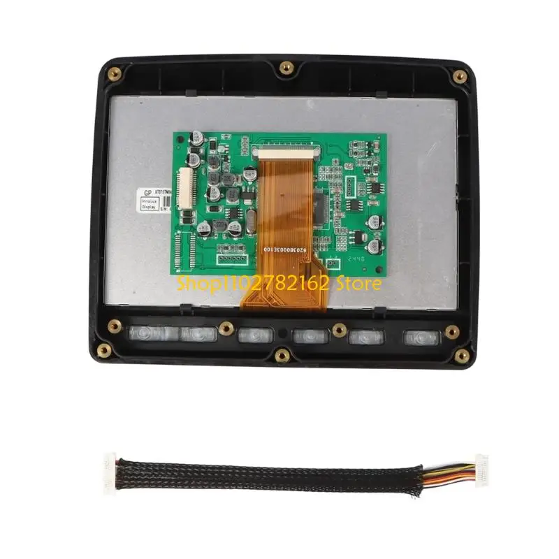 547B LCD Monitor Panel With Wire for PC210-8 PC-8 PC200-8 Repair Service Use