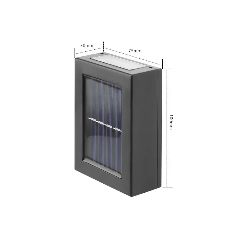 Smart Solar LED Outdoor  Waterproof Garden Decorative Light for Balcony Courtyard Street Wall Light Outdoor Solar Light