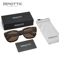 ZENOTTIC Gafas de sol polarizadas de mariposa a la moda para mujer, protección UV400, gafas de sol tipo ojo de gato para mujer