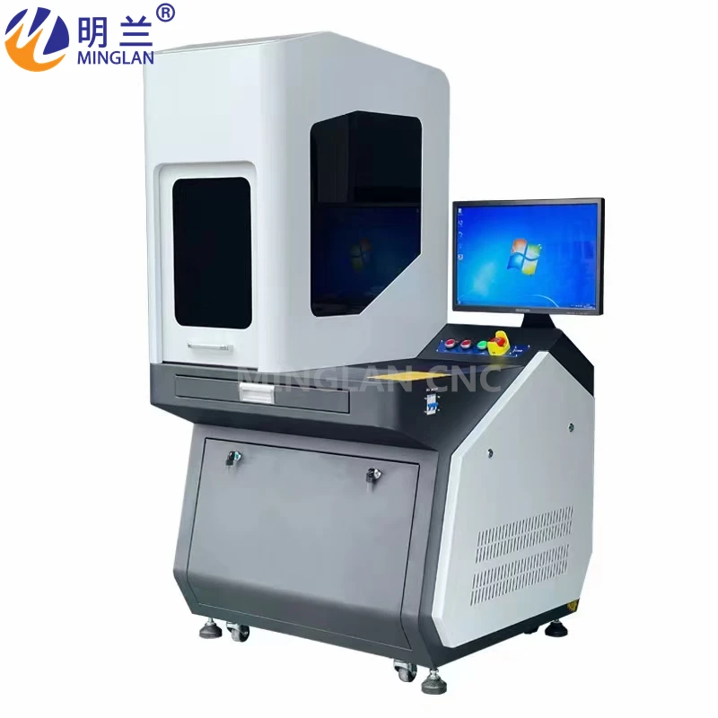 

Enclosed Fiber Laser Marking Machine 20W 30W 50W 60W 100W