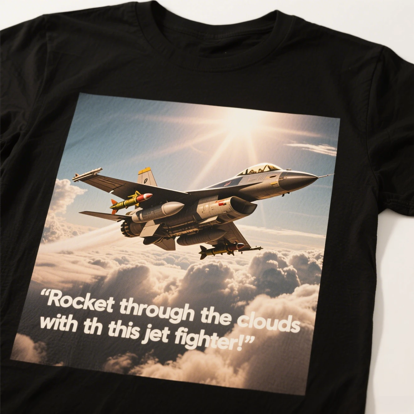 

Fighter Graphic Printing Summer Luxury Brand Pure Cotton Men's and Women's T-shirt Short Sleeve Street Trend Fashion Clothing