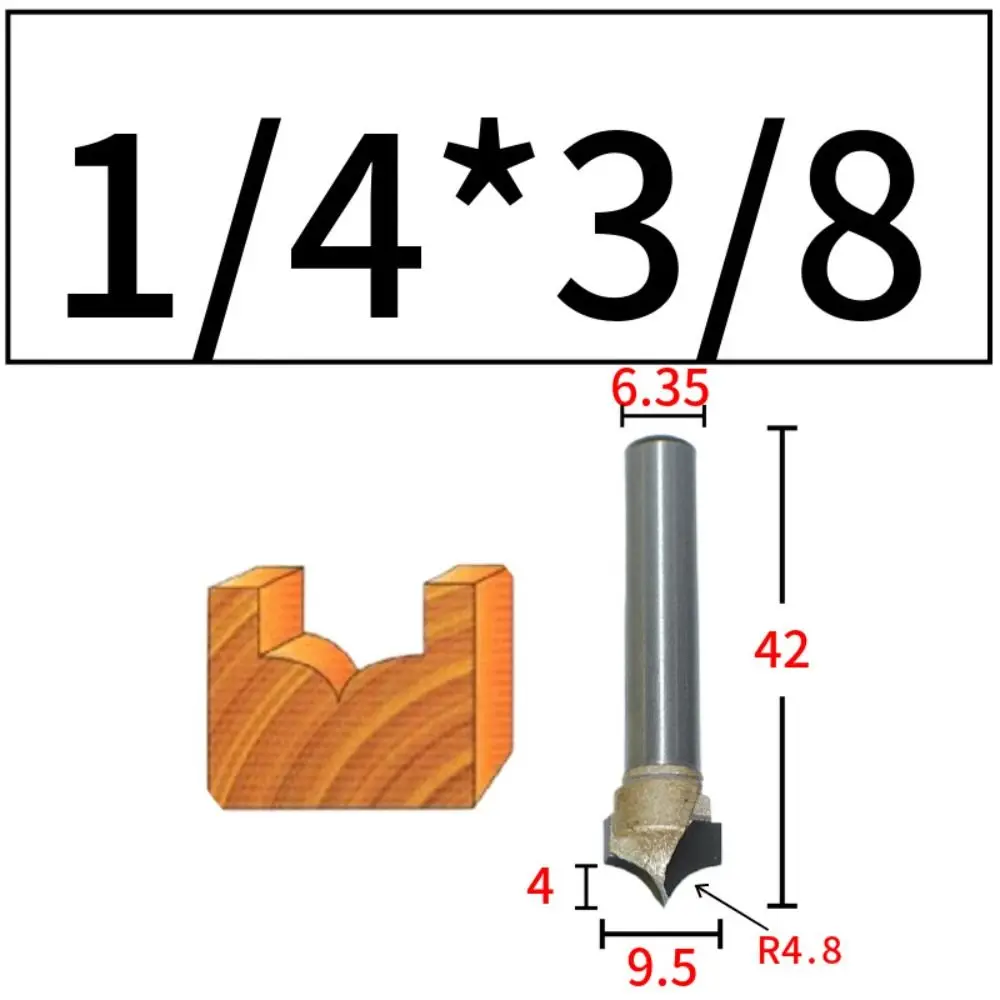 

Carbide Engraving Cutter Engraving Tools Trimming Craft Cnc Router Bit 1/4 Shank Wear-resistant Woodworking Drill Bits