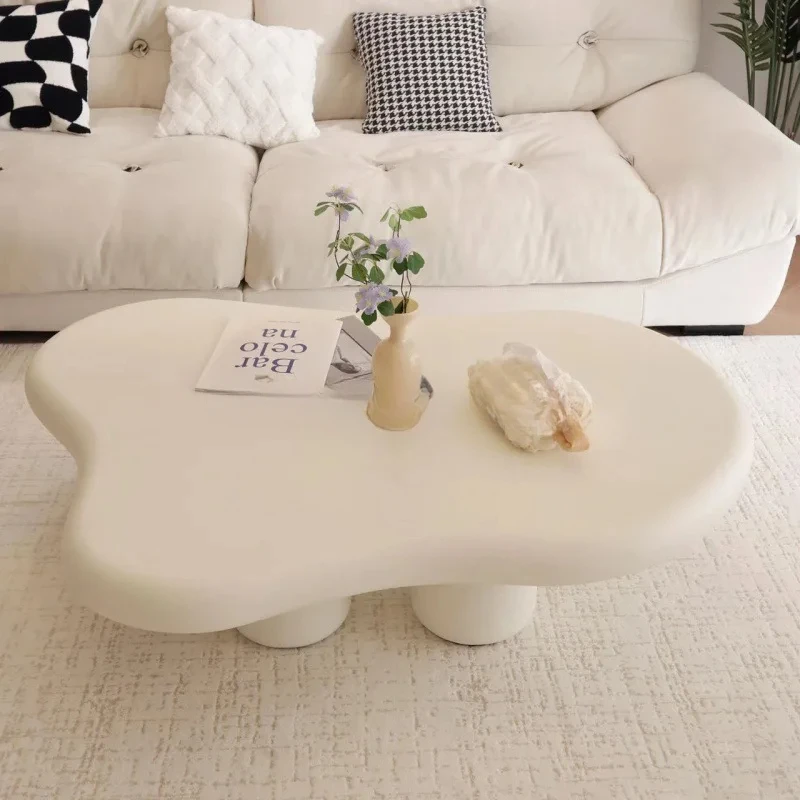 Clouds Tea Table House Lonely Wind Nordic Home Living Room Small Apartment Shaped Table Cream Simple Modern Tea Table