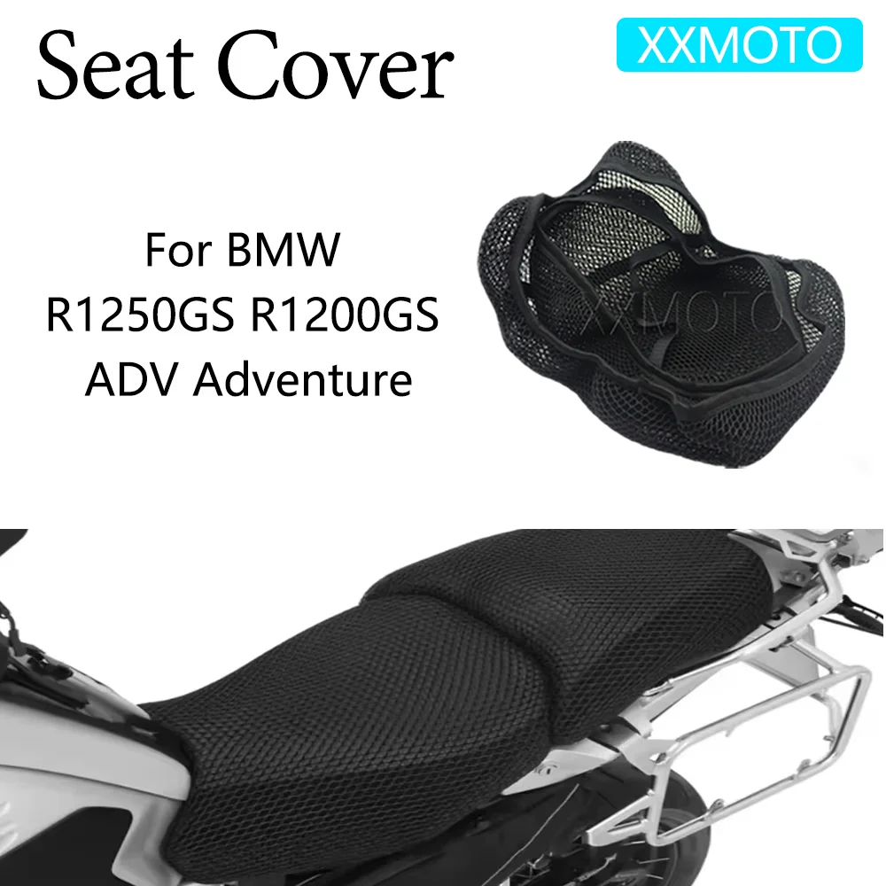 For BMW R1250GS R1200GS R 1200GS R1250 GS  1200 ADV Adventure Motorcycle Seat Cover Insulation Breathable Protection Cushion