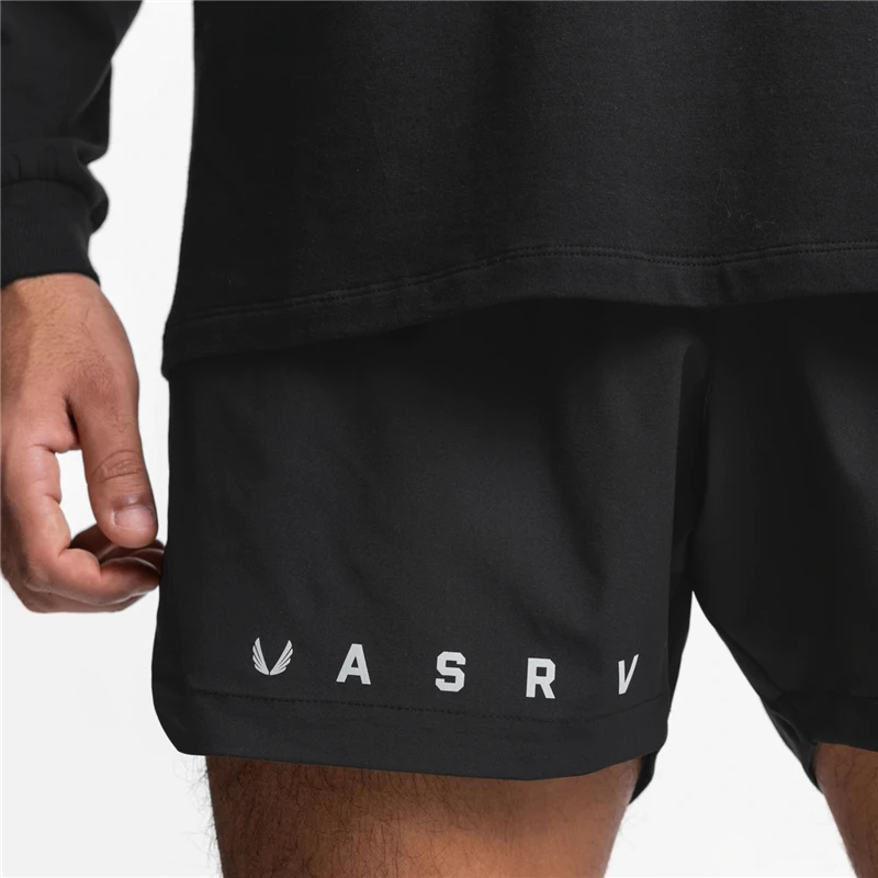 NEW 2024 Men\'s 2-in-1 Summer Running Shorts Breathable Quick-Dry Basketball Training Shorts Men Gym Fitness Exercise Short Pants