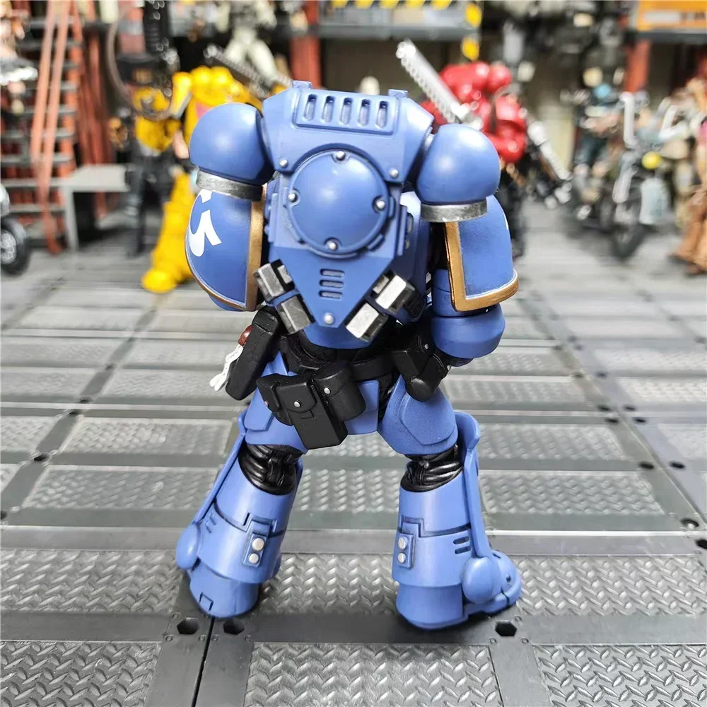 [สต็อก] JOYTOY Warhammer 40K 1/18 ตัวเลขการกระทํา Ultramarines Intercessors V4 อะนิเมะตัวเลขของเล่นเด็กของขวัญวันเกิด